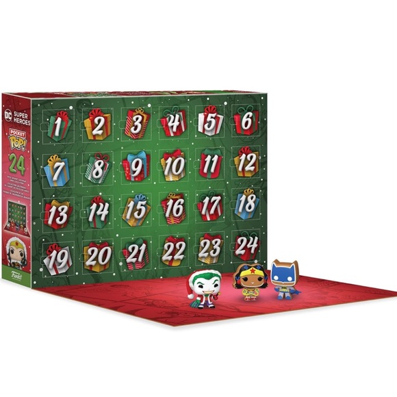 Funko Pop! Advent Calendar - DC Super Heroes 2023, 24 Pocket Pop! Vinyl Figures - Picture 2 of 6